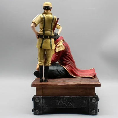 One Piece Anime Figure Execution  Portgas D Ace Gol D Roger Figure Pvc Gk Statue Figurine Model Doll Collection Room Decora Gift